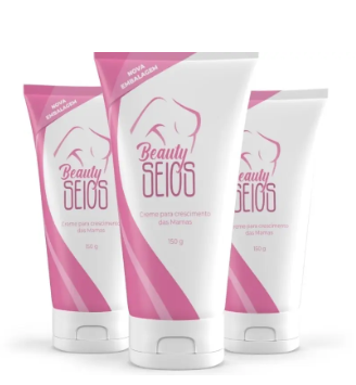 Embalagens do creme Beauty Seios